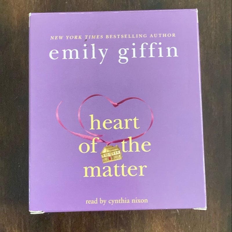 Heart of the Matter AUDIOBOOK 