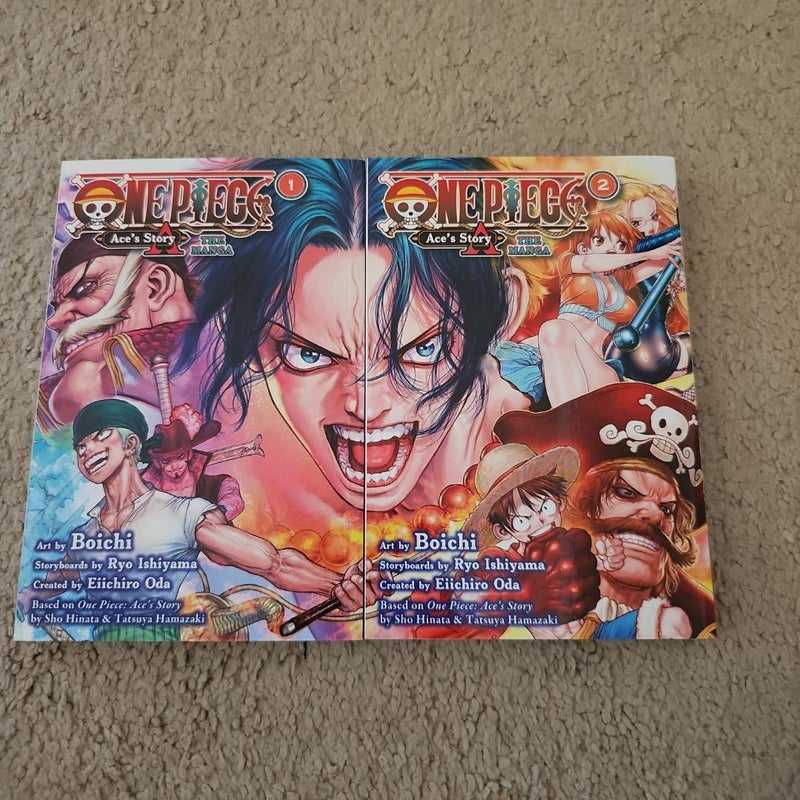 One Piece Ace's Story The Manga vol. 1 & 2