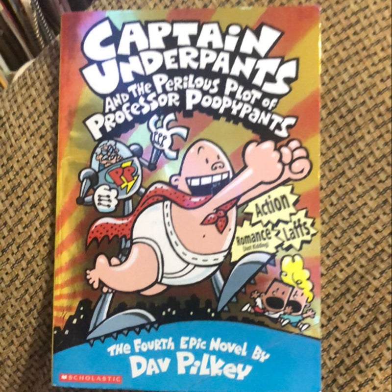 Captain Underpants and the Perilous Plot of Professor Poopypants