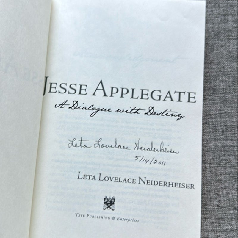 Jesse Applegate (Signed by author)