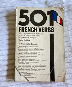 Five Hundred One French Verbs