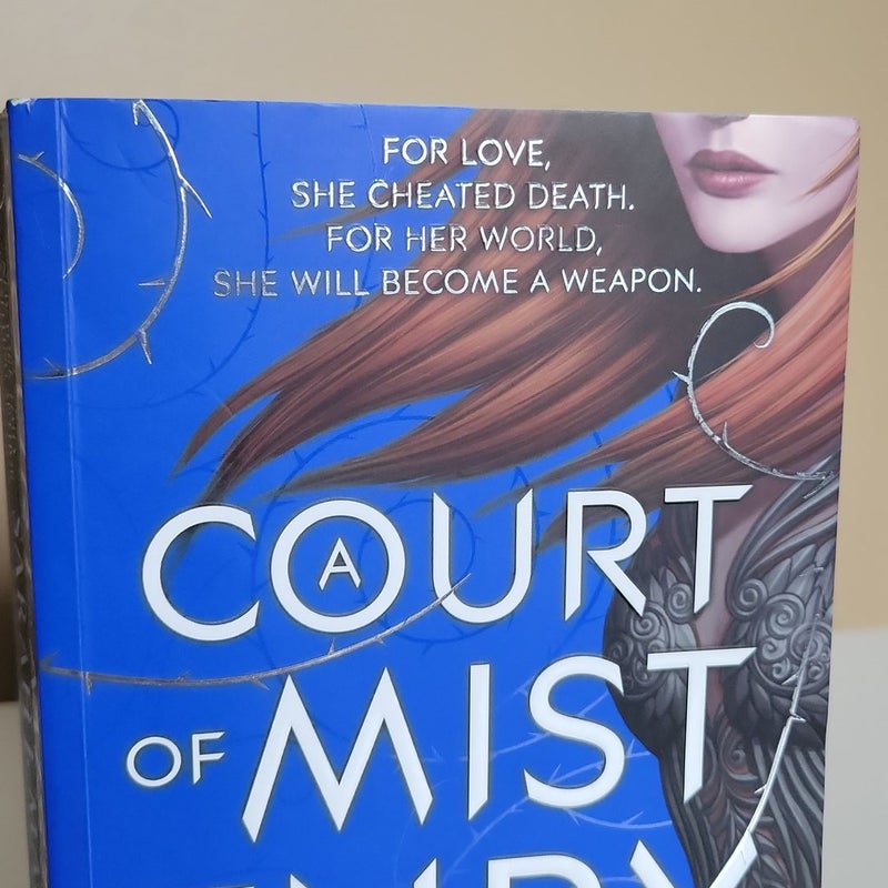 A Court of Mist and Fury 1st/1st UK PAPERBACK