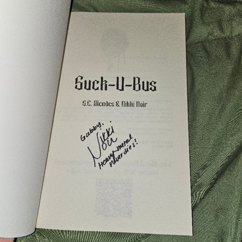 Suck-U-Bus SIGNED