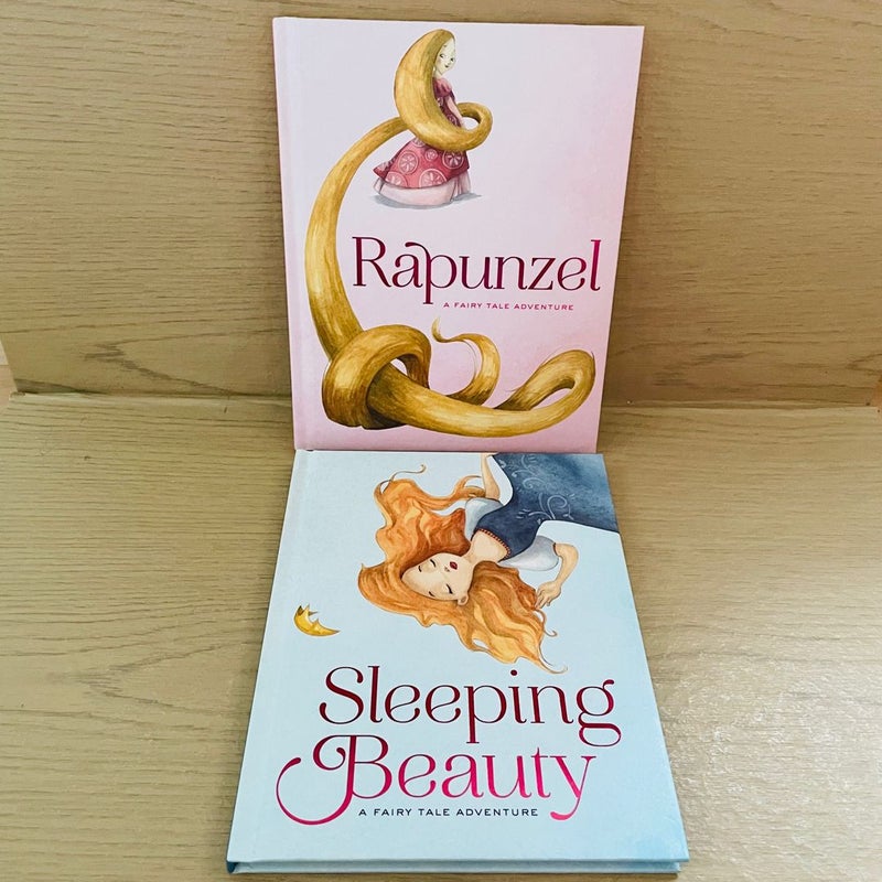 A Fairy Tale Adventure Bundle-Lot of 2; Rapunzel, Sleeping Beauty