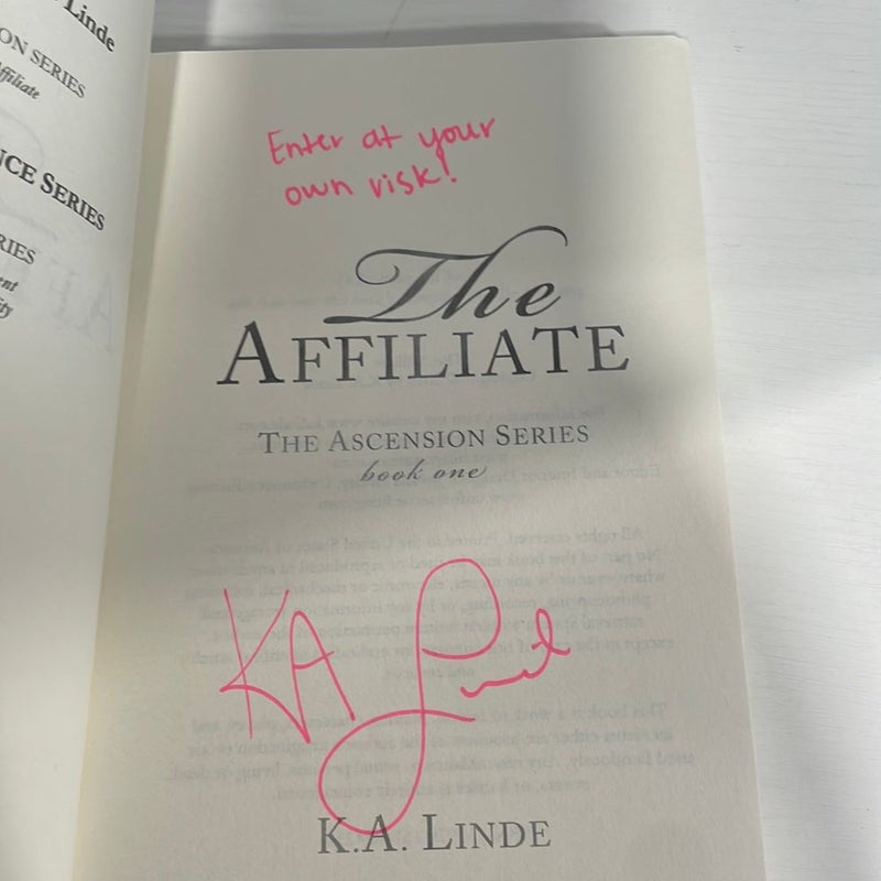 The Affiliate (Ascension Book 1)