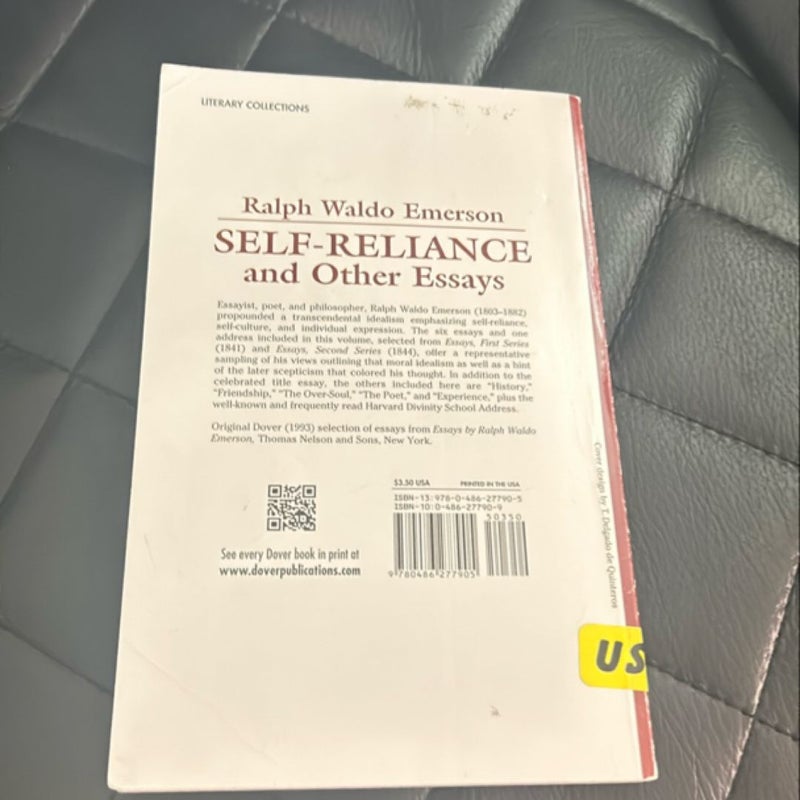 Self-Reliance and Other Essays