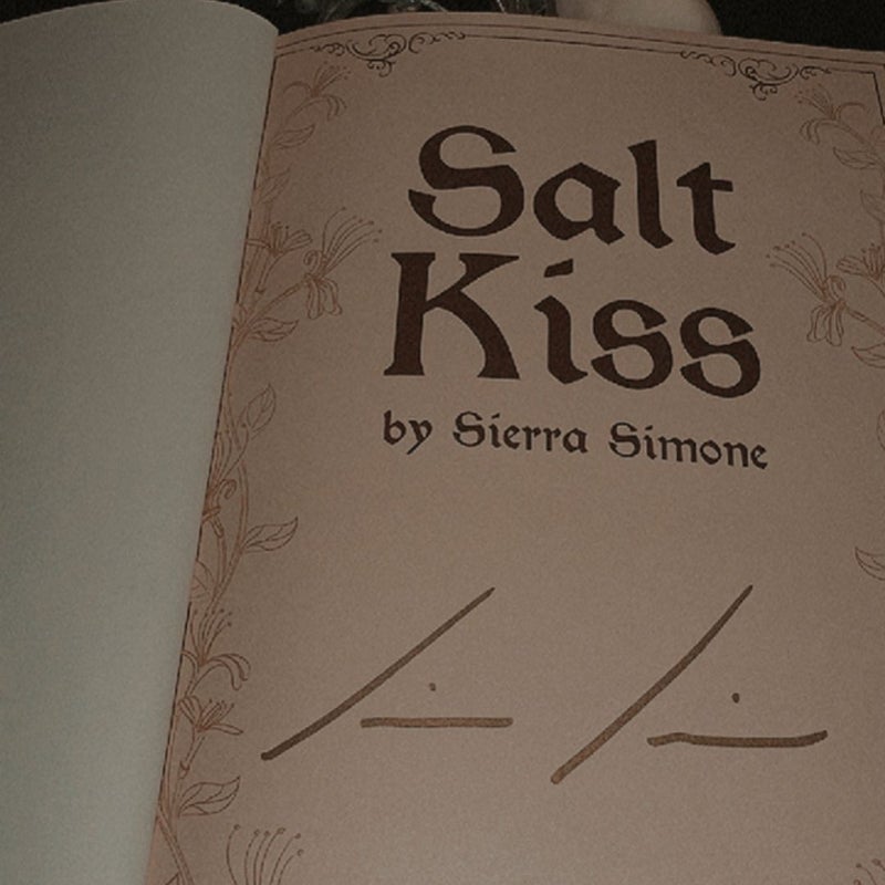 Salt Kiss + Bookish Box Trope Puffy Book Sleeve