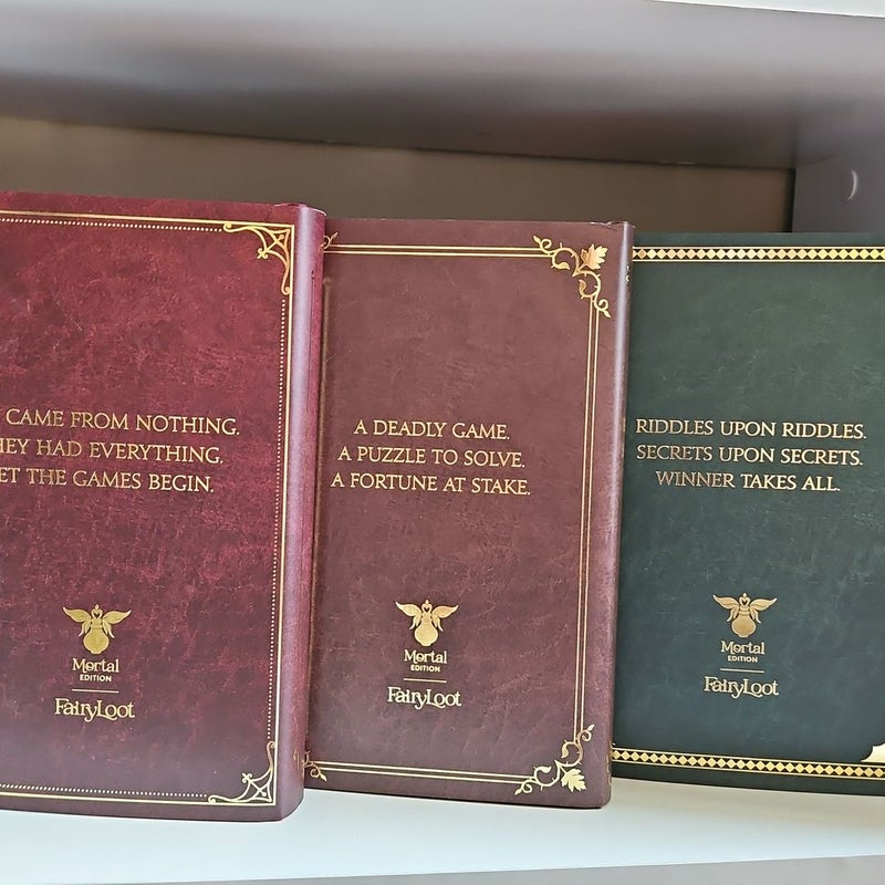 The Inheritance Games triology 