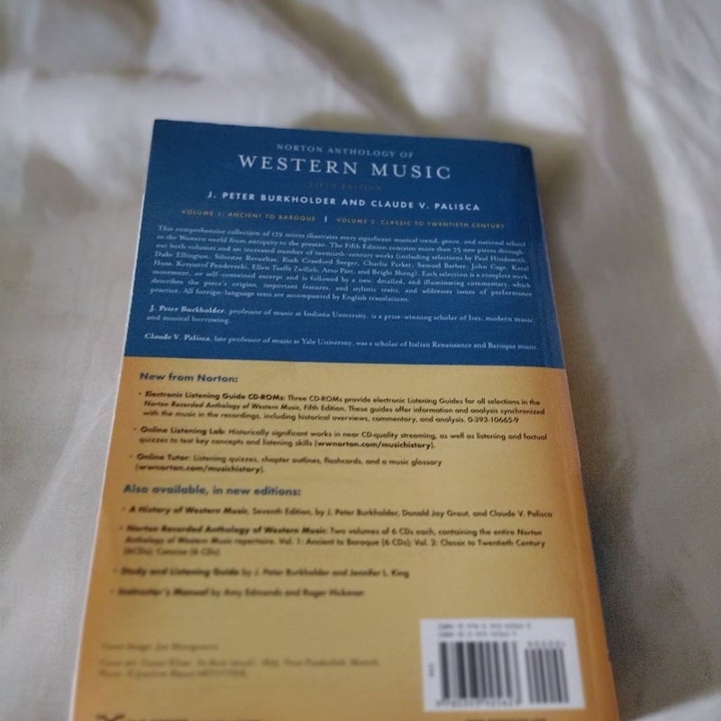 Norton Anthology of Western Music