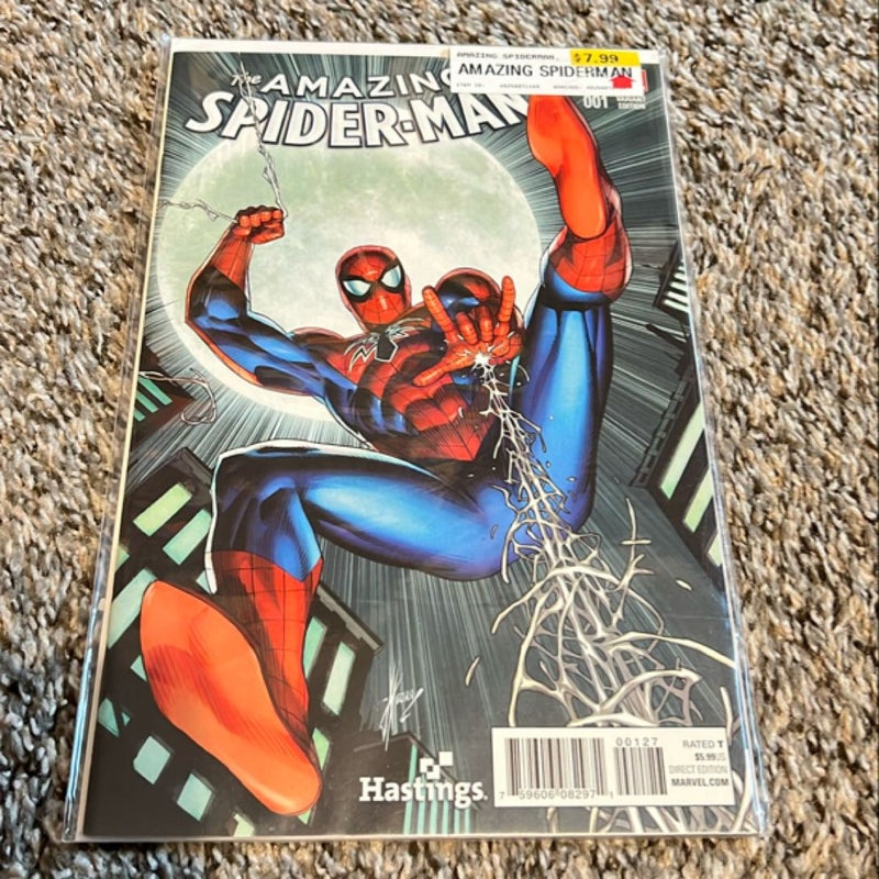 The Amazing Spiderman Comic Book Hastings Exclusive