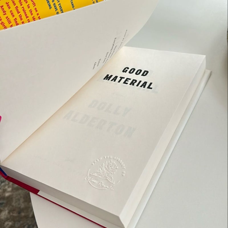 Good Material ‎(NEW - Barnes & Noble Book Club Edition)