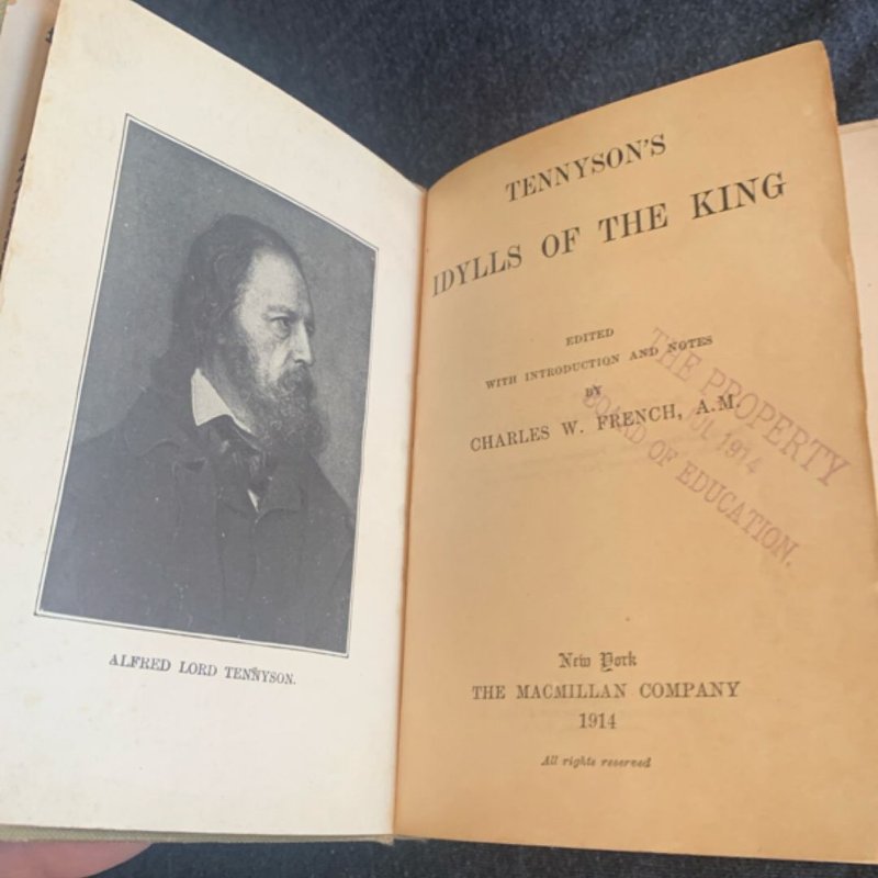 Idylls Of The King