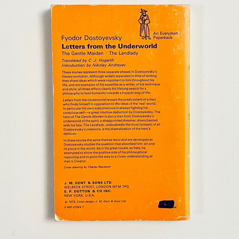 Letters from the Underworld; The Gentle Maiden; The Landlady 1978 J. M. Dent & Sons