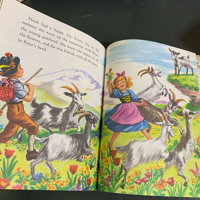 Heidi Little Golden Book