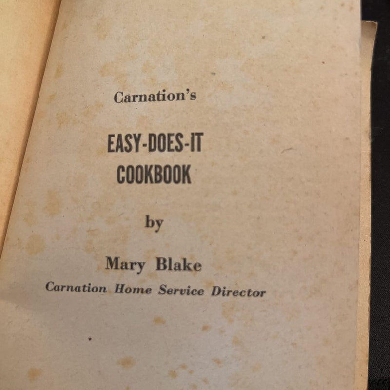 Carnation’s Easy-Does-It Cookbook