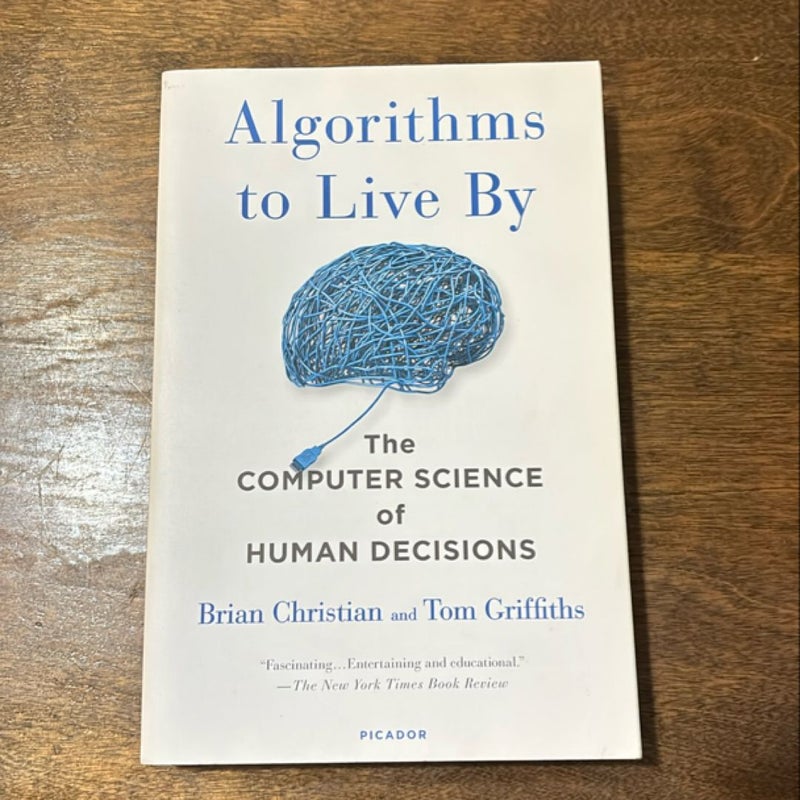 Algorithms to Live By