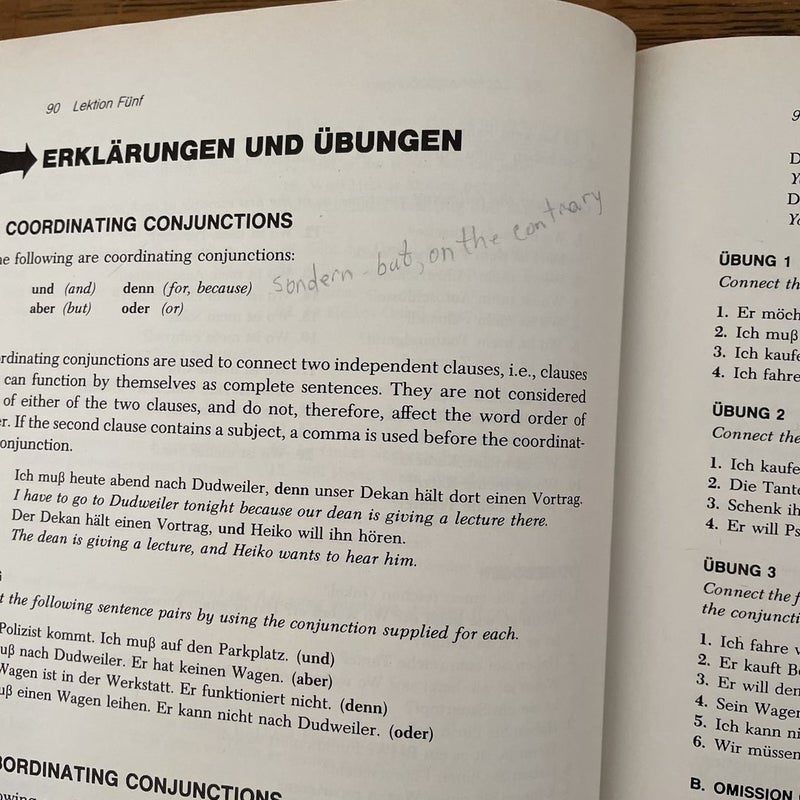 Zielsprache, Deutsch