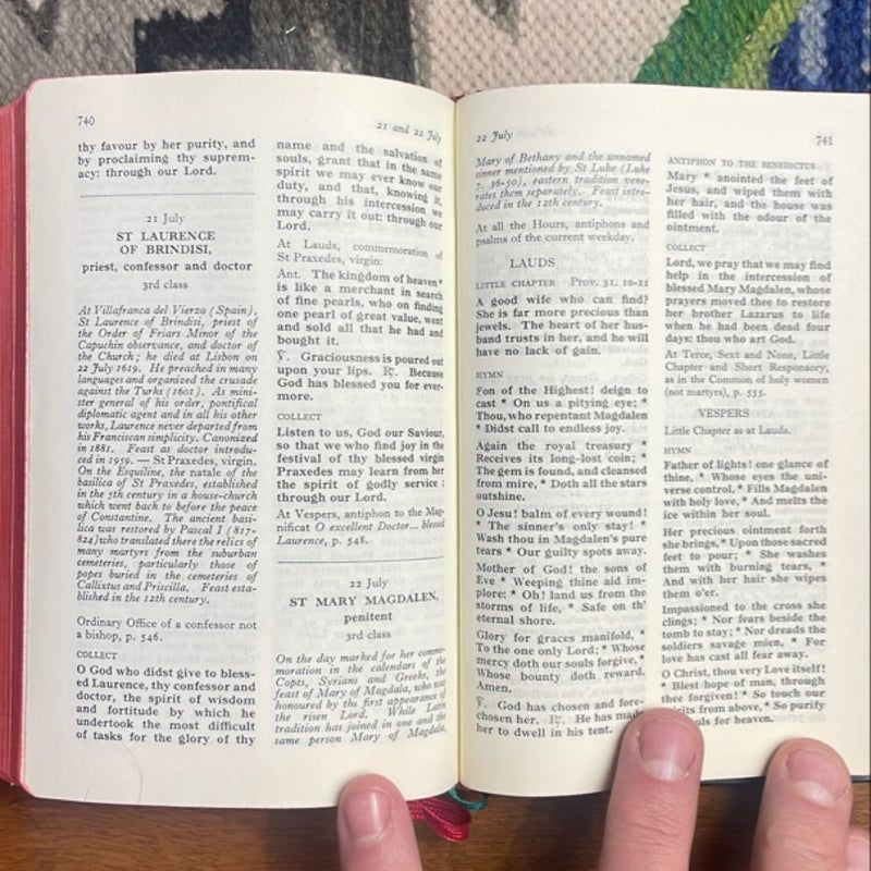 The Day Hours of the Roman Breviary (1967)