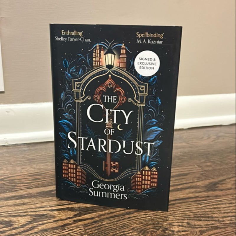 The City of Stardust SIGNED Waterstones