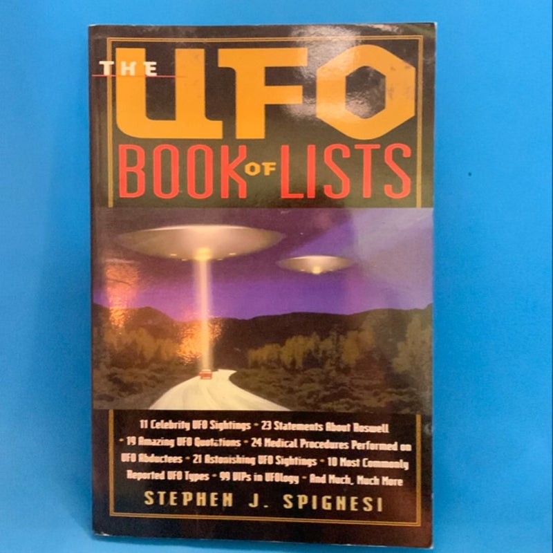 The UFO Book of Lists