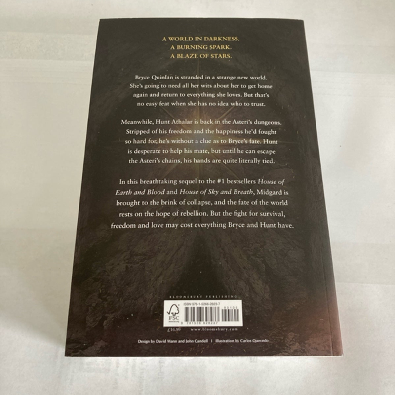 House of Flame and Shadow UK Paperback Edition 