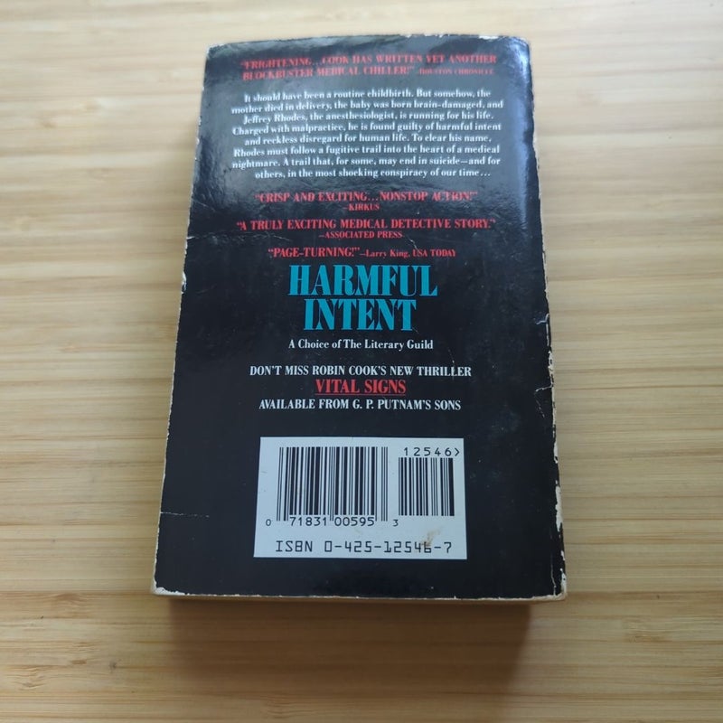 Harmful Intent