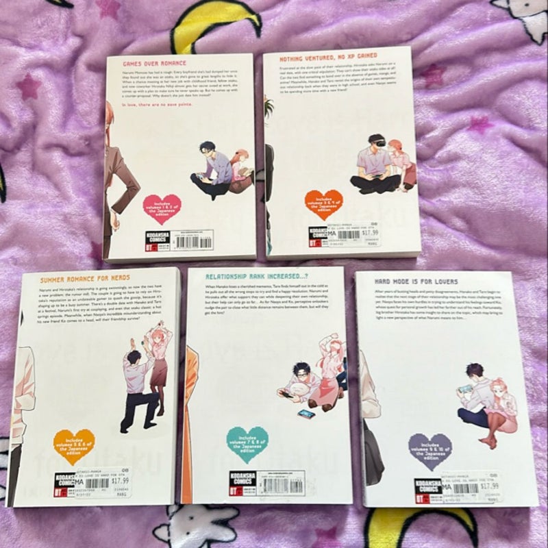 Wotakoi: Love is Hard for Otaku Vols. 1 - 5