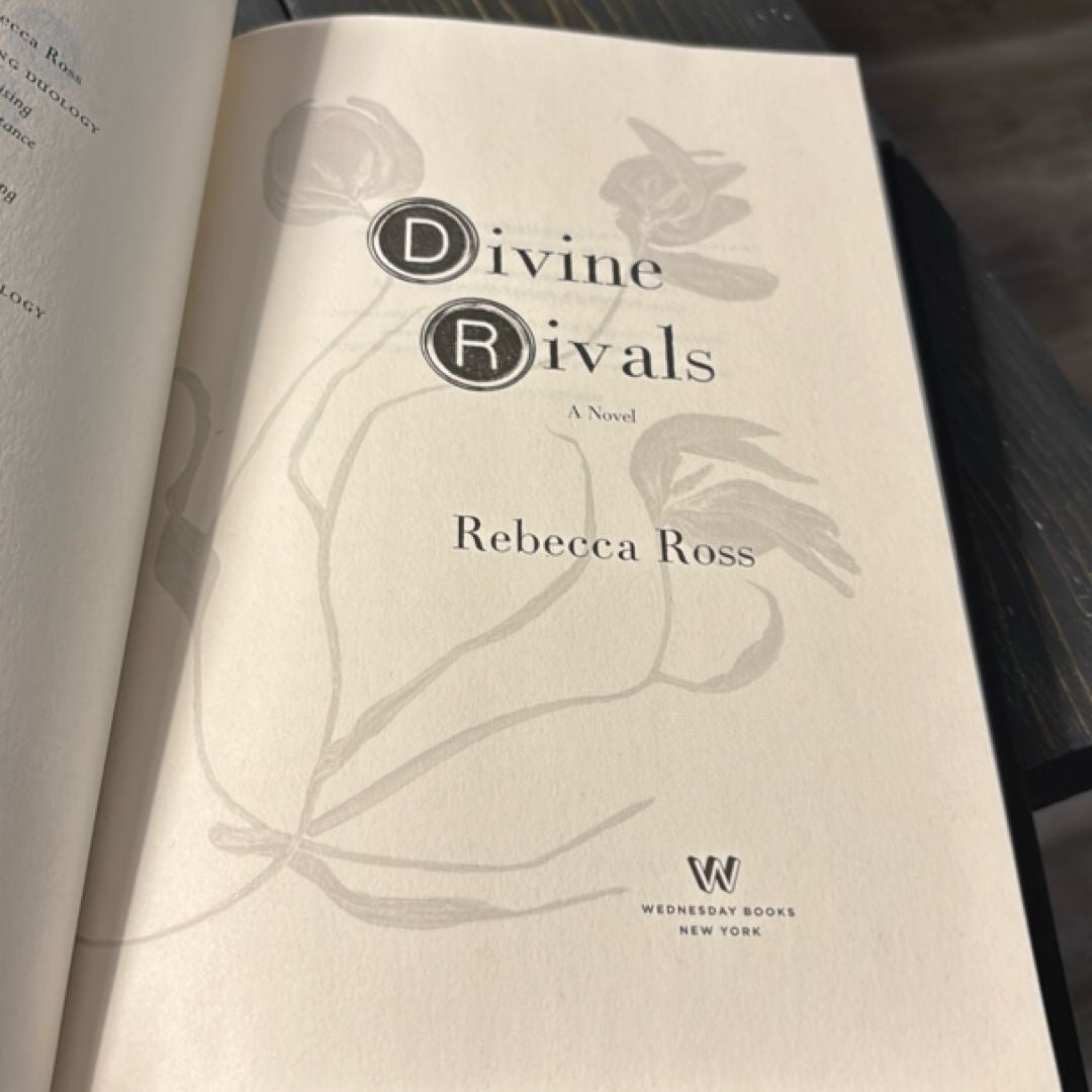 Divine Rivals and Ruthless Vows Fairyloot editions by Rebecca Ross