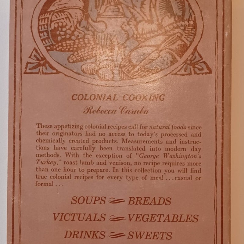 Colonial Cooking