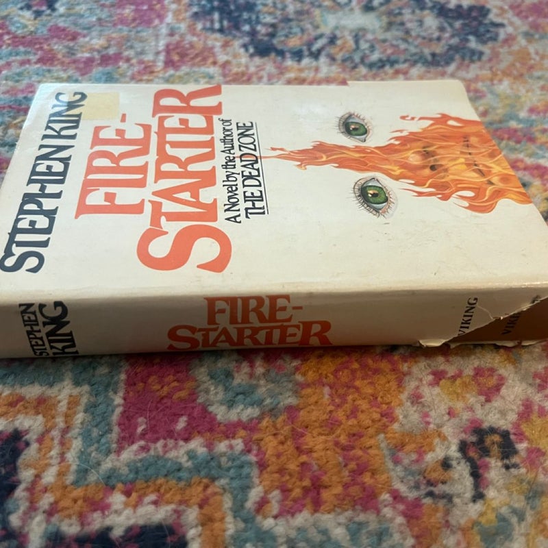 Stephen King Fire Starter Book Club Edition Random House1990