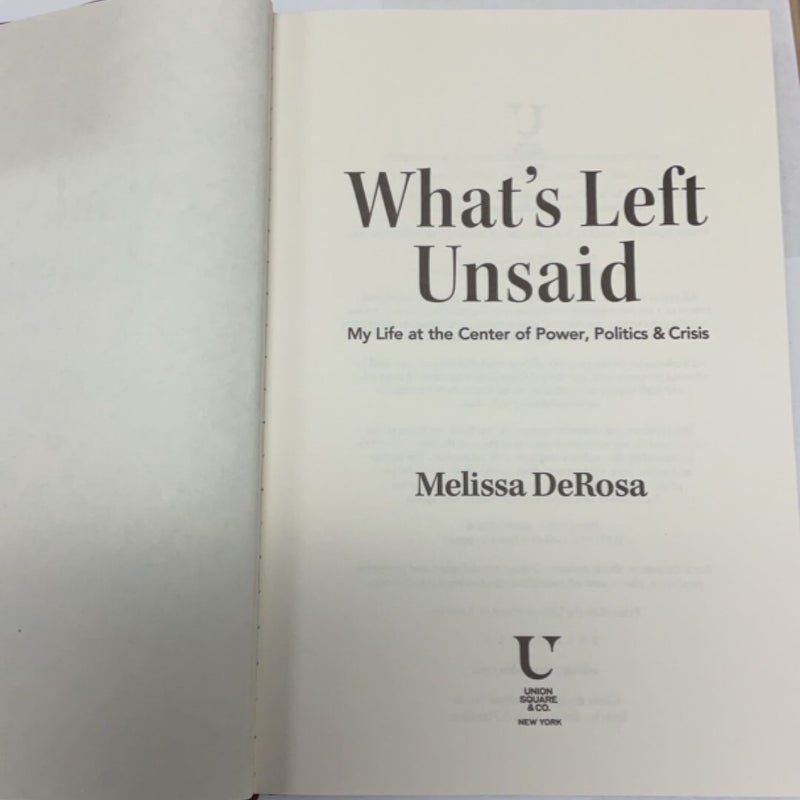 What's Left Unsaid