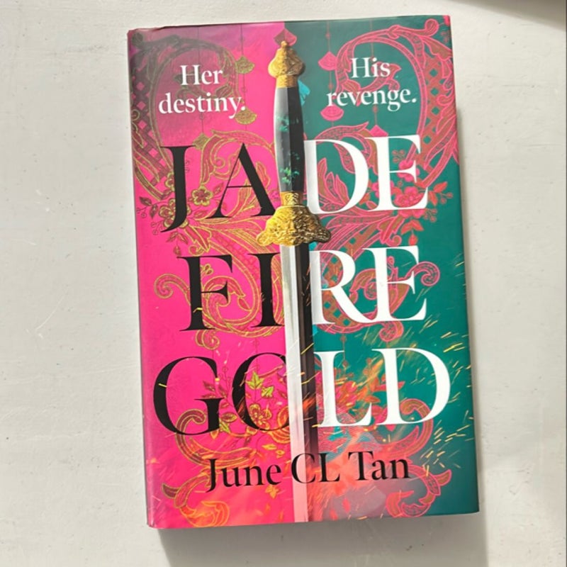 Fairyloot signed Jade Fire Gold
