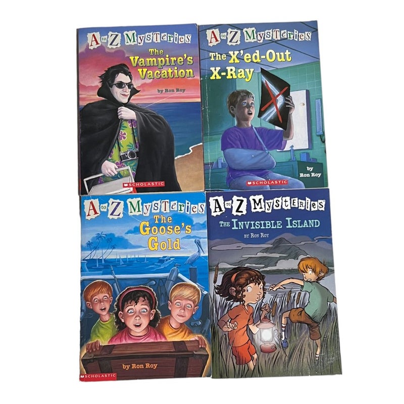 A to Z Mysteries The Vampire’s Vacation 