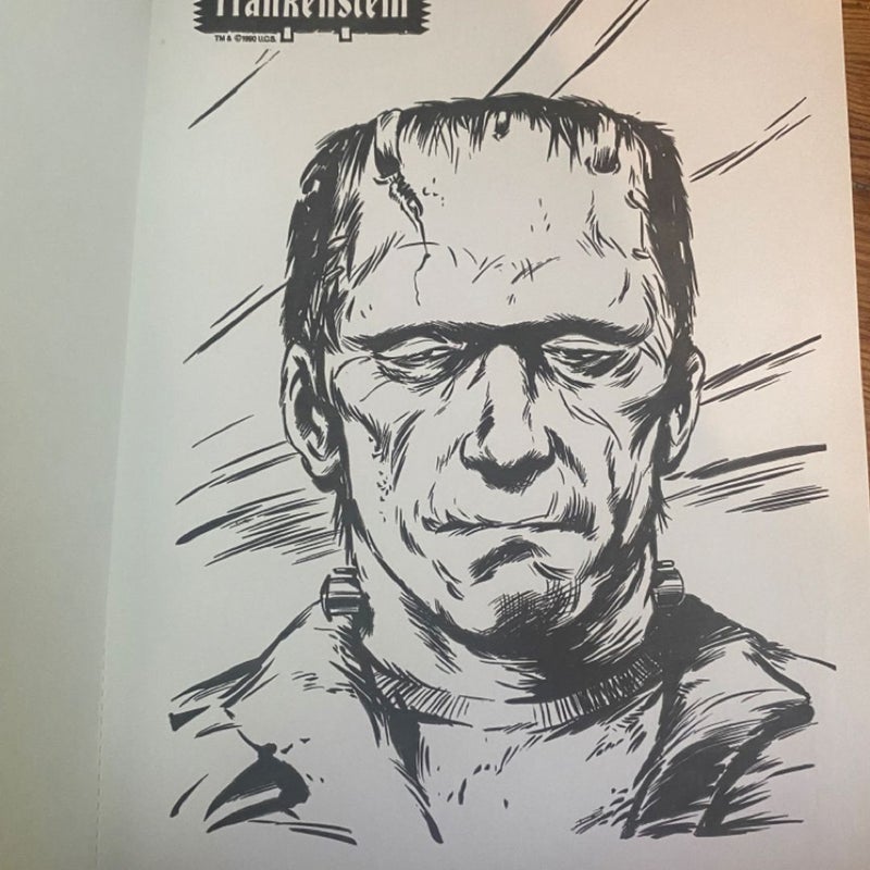 Universal Studios Monsters - Paint ‘N’ Marker Book