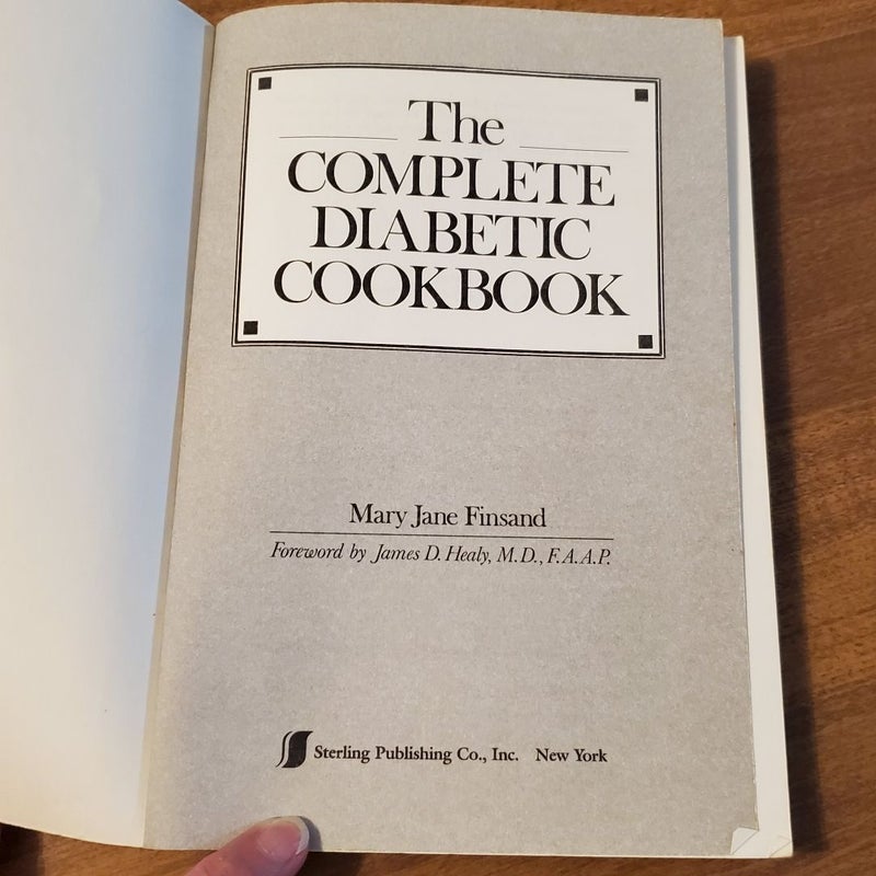 The Complete Diabetic Cookbook