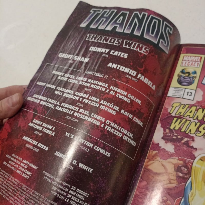 Thanos Wins by Donny Cates