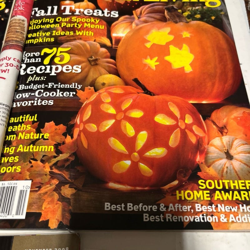 Southern Living Magazine Lot (3 Issues)