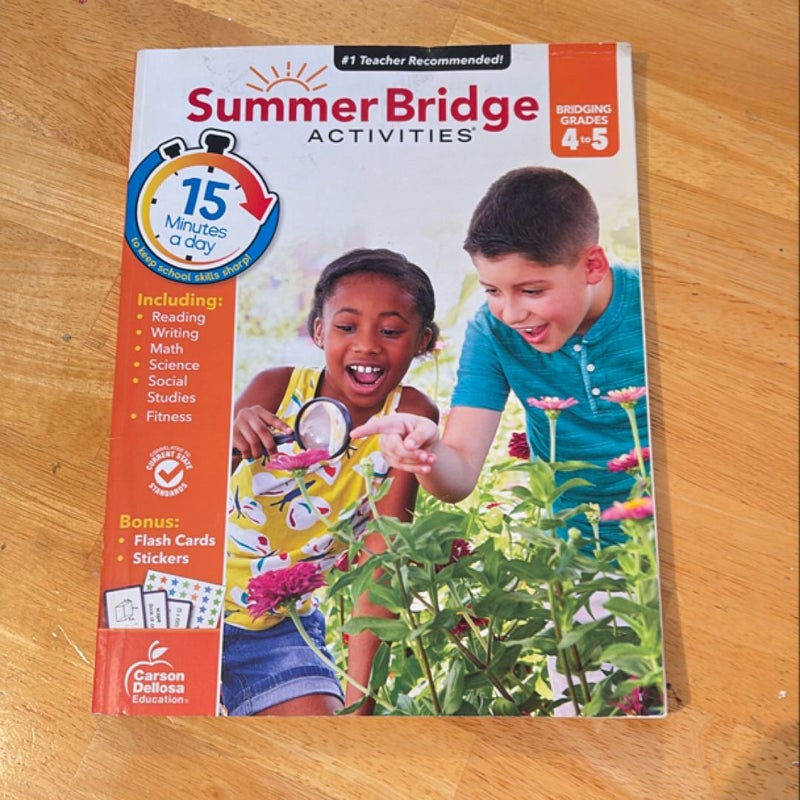 Summer Bridge Activities®, Grades 4 - 5