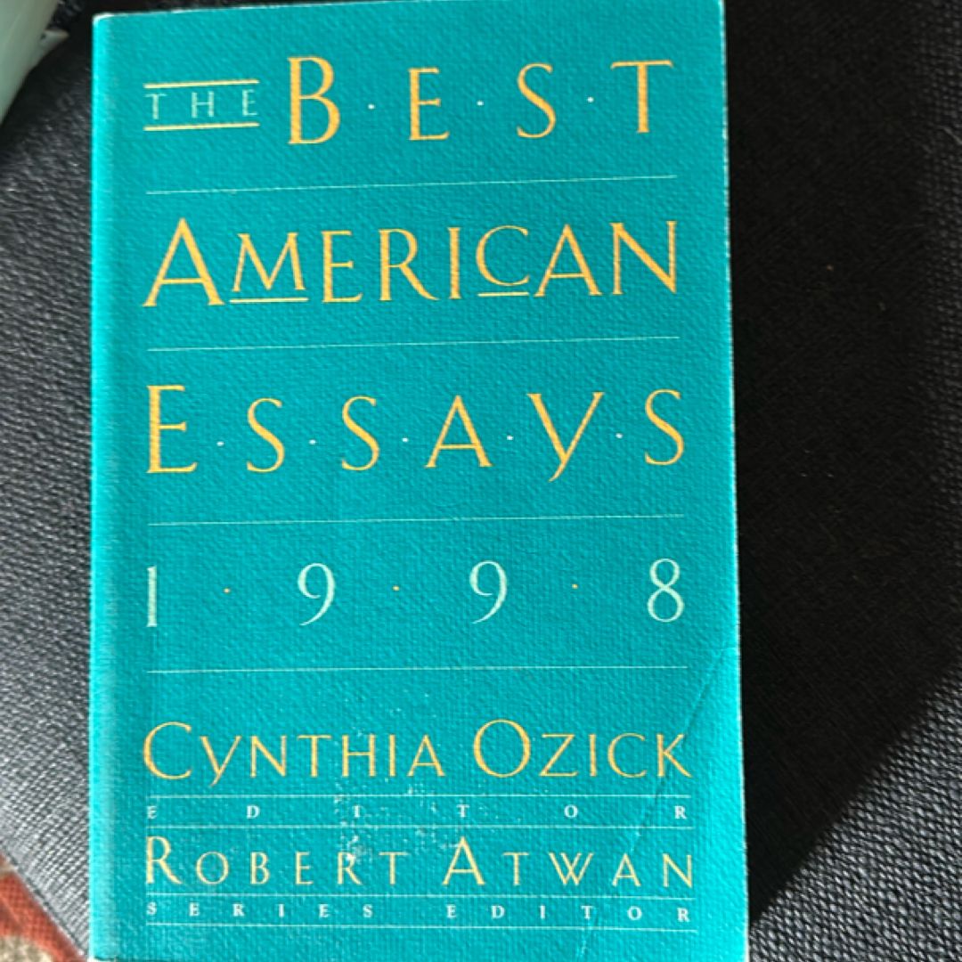 The Best American Essays 1998