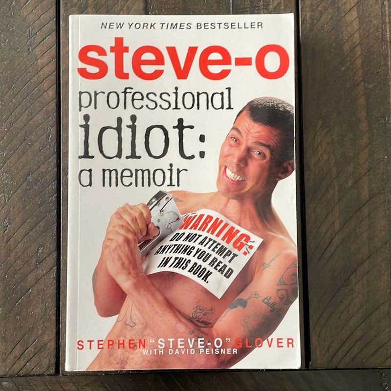 Professional Idiot - signed copy