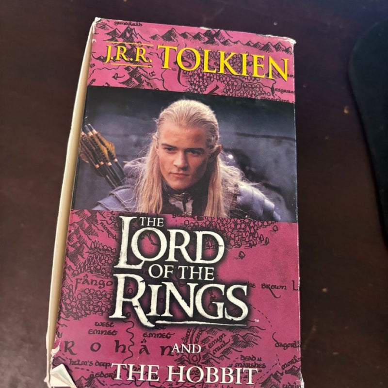 Lord of the Rings by J.R.R. Tolkien book set 