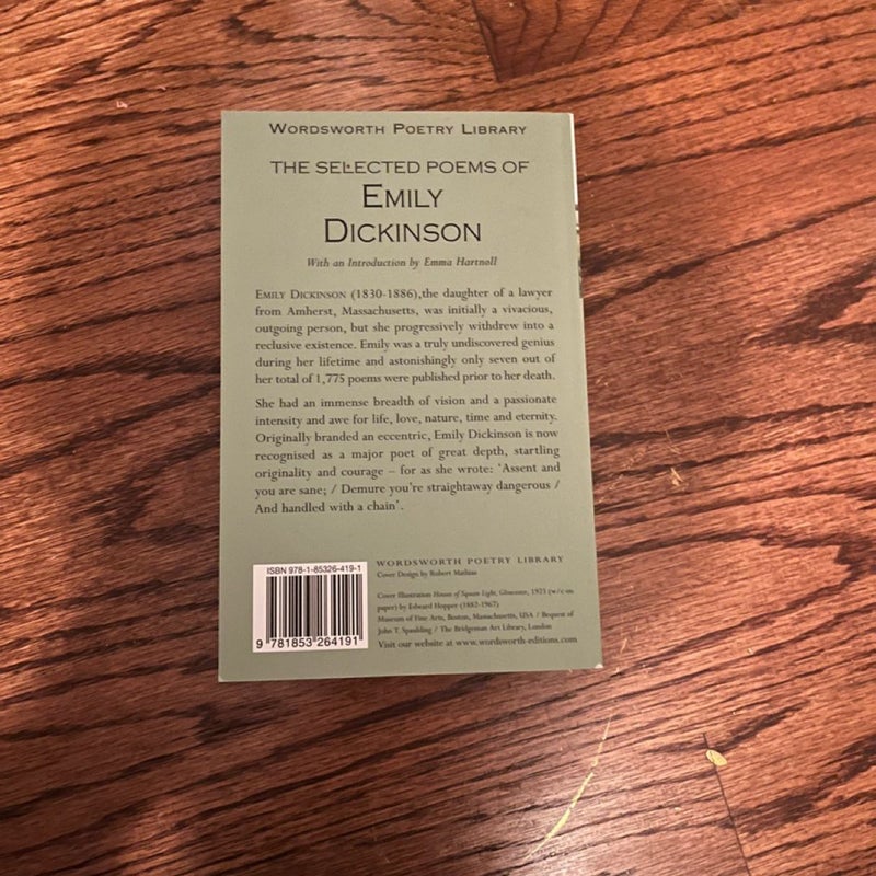 The Selected Poems of Emily Dickinson