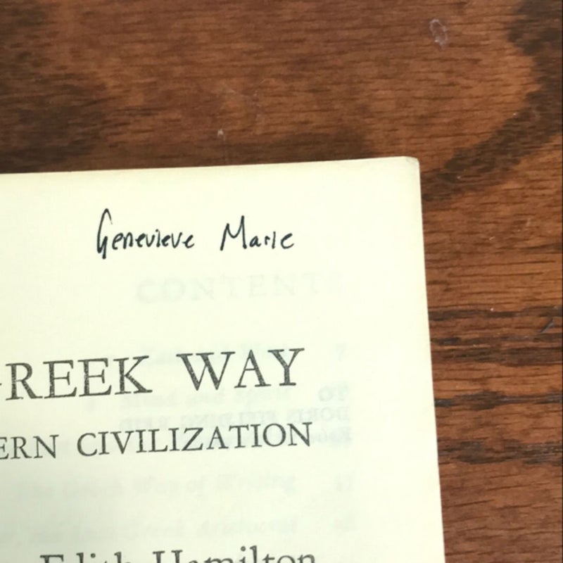 The Greek way to western civilization 