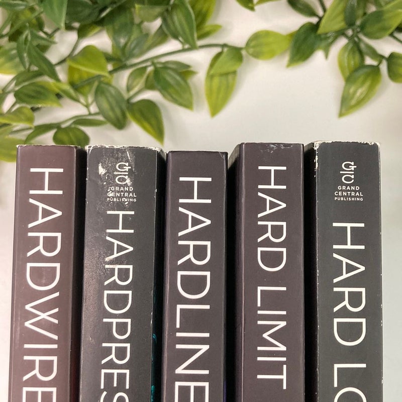 The Hacker Series Complete Set 1-5 Hardwired, Hardpressed, Hardline, Hard Limit, Hard Love 