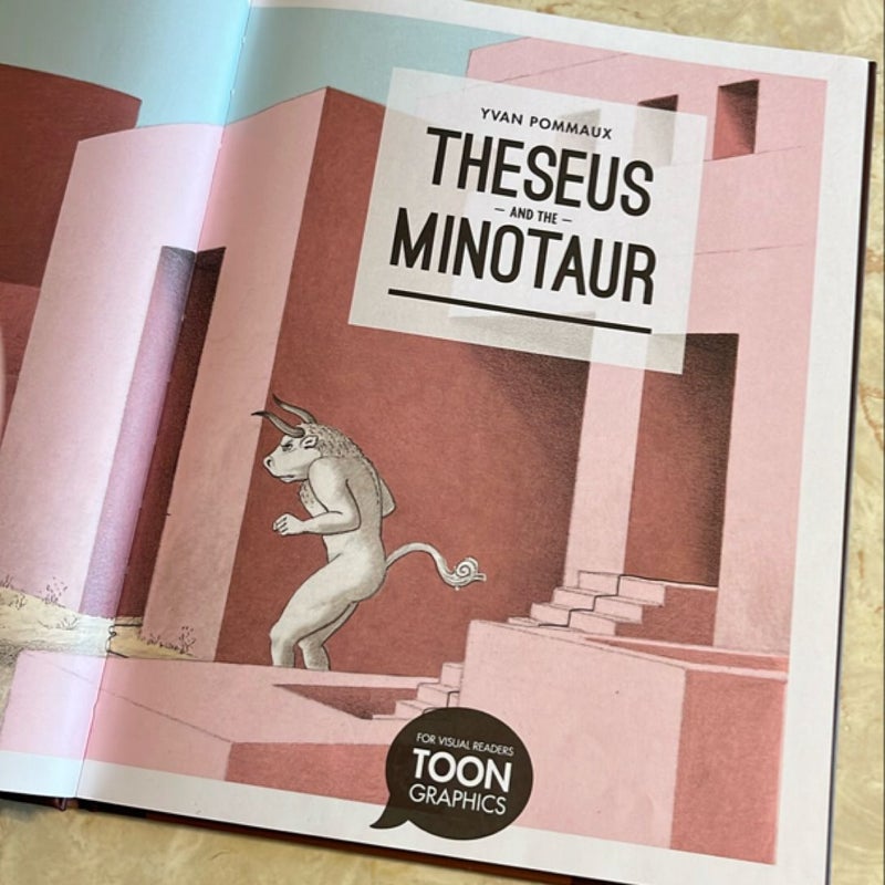 Theseus and the Minotaur (a Toon Graphic)