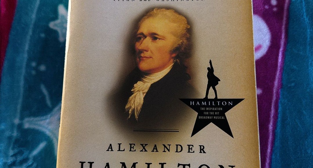 Book that inspired outlet hamilton the musical