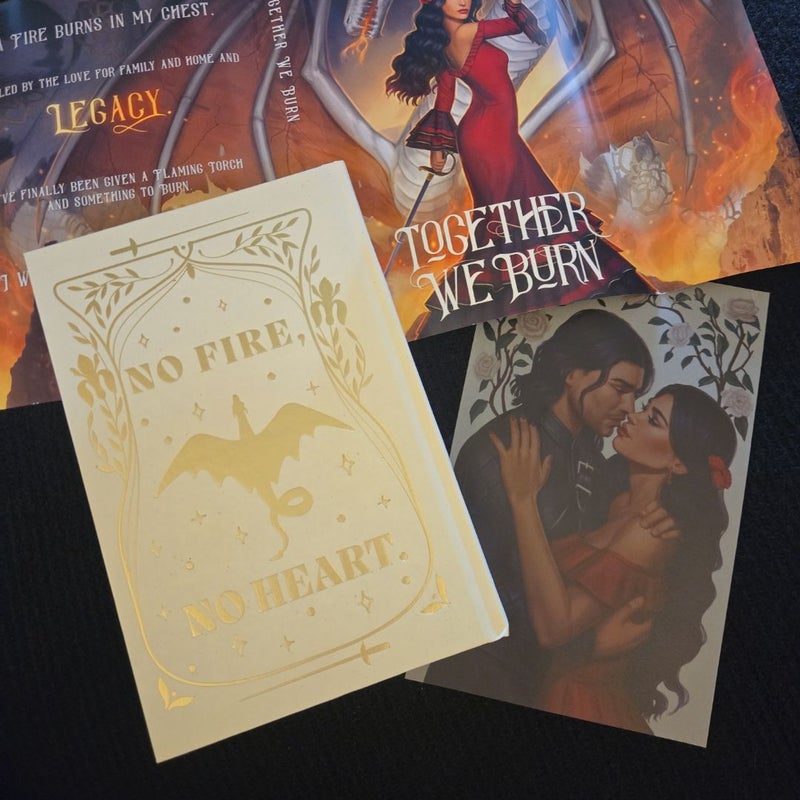 Together We Burn - signed Bookish Box edition