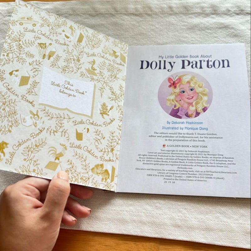 My Little Golden Book about Dolly Parton