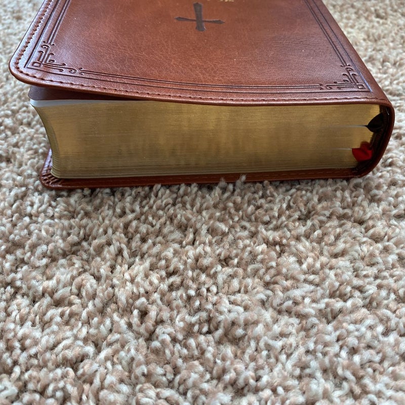 KJV Single Column Large Print Personal Size Reference Bible