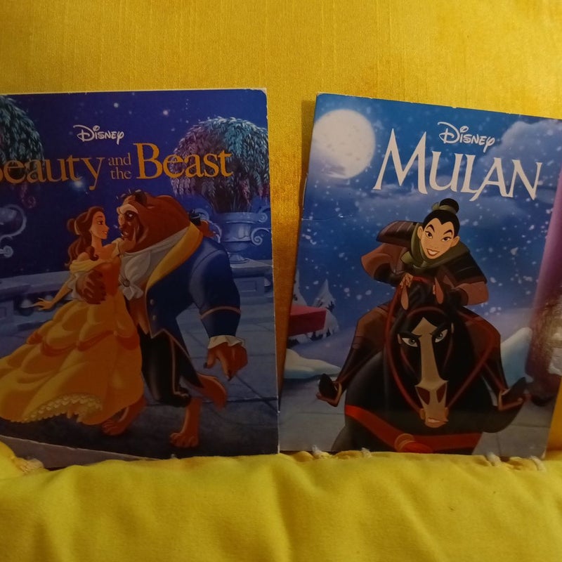Mulan, Beauty &the Beast